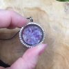 Locket gevuld met Amethist