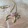 Ketting Golden Moon - Star - Zonnesteen