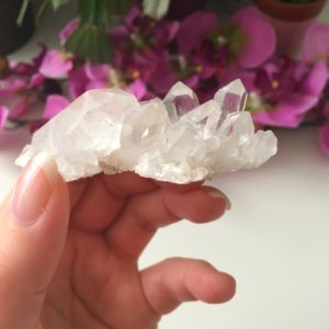 Bergkristal cluster Ruw (3)