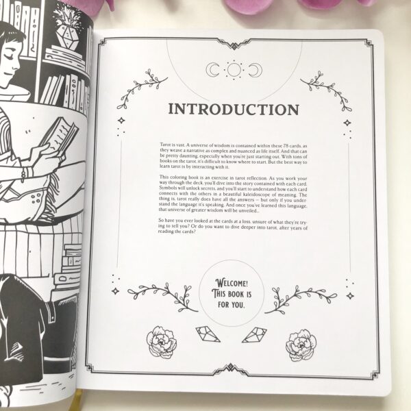 Modern Witch Coloring Book