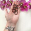 Hematiet ring - bol - maat 20