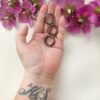 Hematiet ring - plat - maat 20