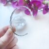 Zilverkleurige RVS armband blaadjes
