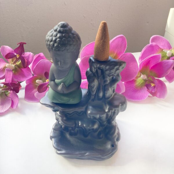 Backflow brander - kleine boeddha - keramiek