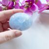 Blauwe calciet - handsteen - jumbo - 4