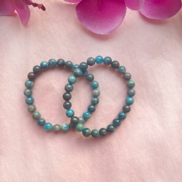 APATIET - armband - 8 mm - vergemakkelijkt spreken - heelt je hart - positief