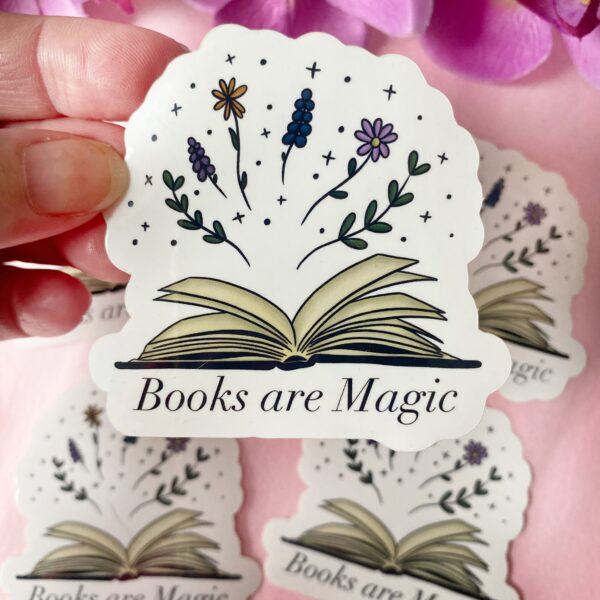 Sticker - Books are Magic