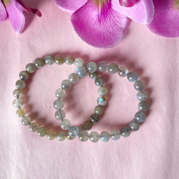 LABRADORIET ARMBAND - 8 mm - transformatie - Intuïtie - beschermd je aura